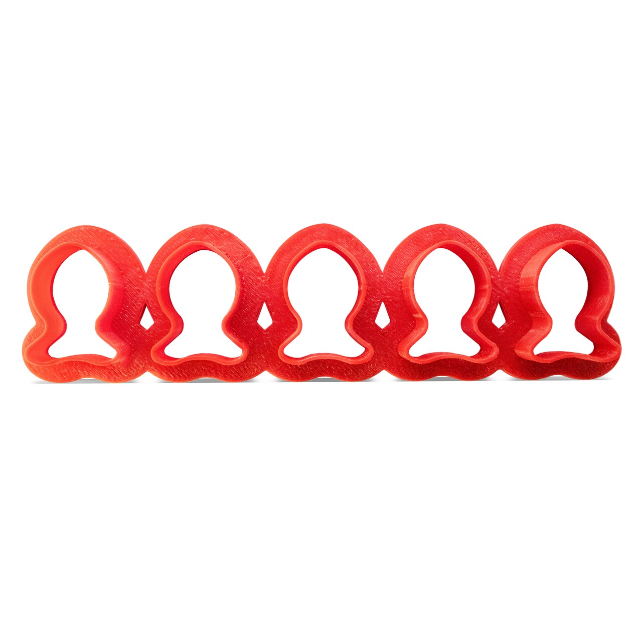 CookieCutter.com Mini Goldfish Multi Cookie Cutter 1 inch, Food Safe Plastic, USA